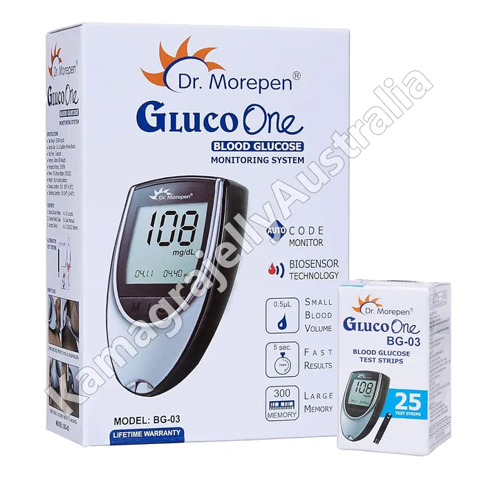 Dr. Morepen Gluco One BG 03 Test Strips