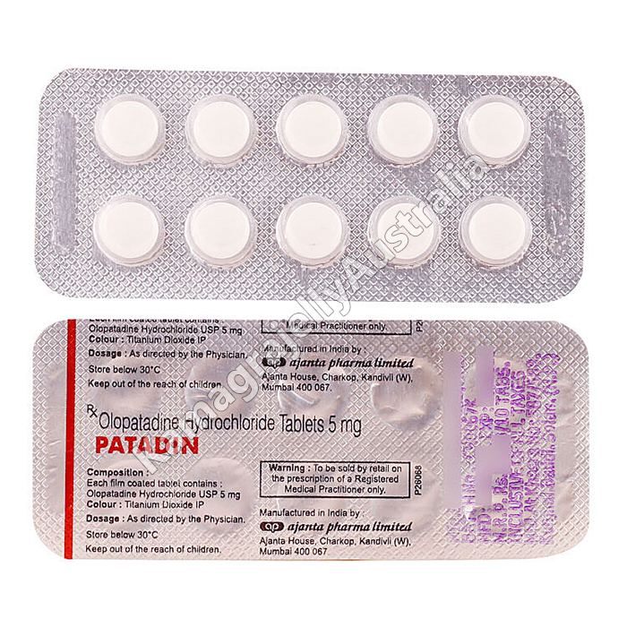 Olopatadine 5mg Tablet