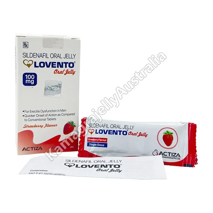 Lovento Oral Jelly – Strawberry flavour