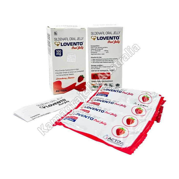 Sildenafil Oral Jelly Strawberry Flavour