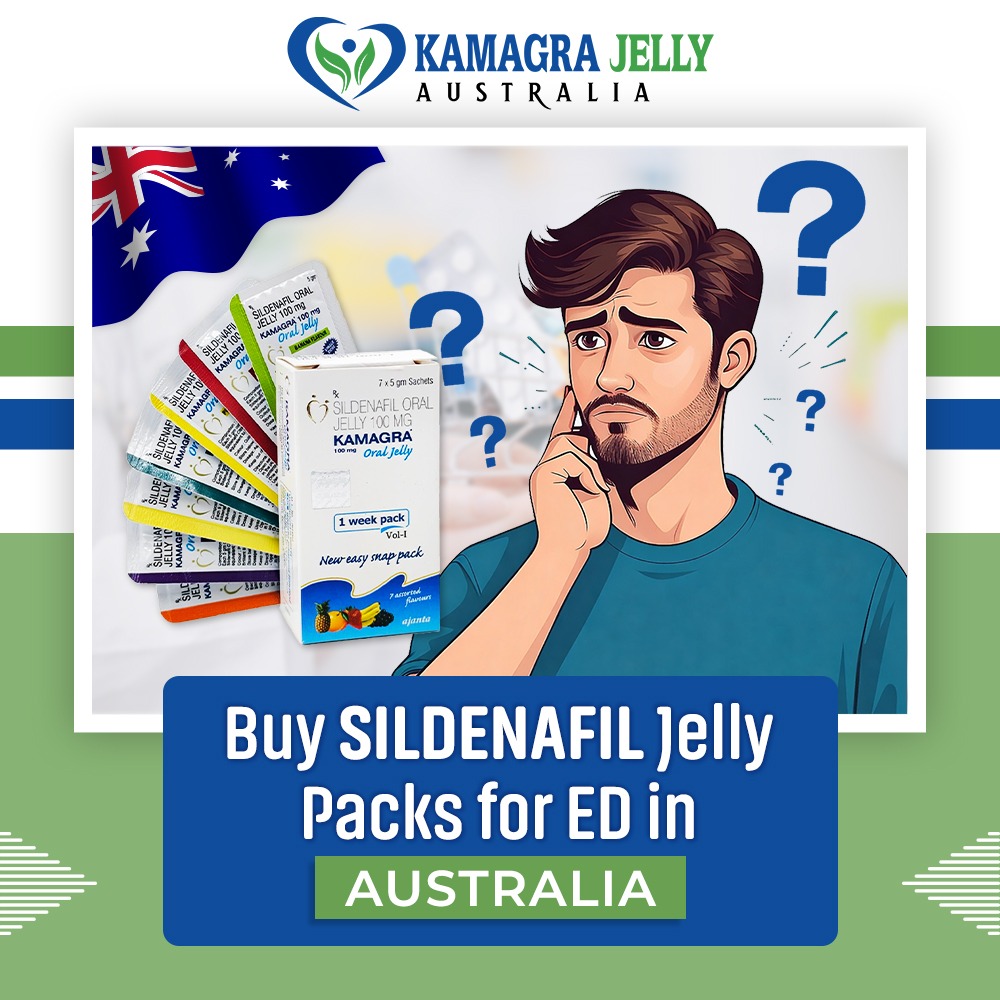 Buy Sildenafil Jelly Packs for ED in Australia