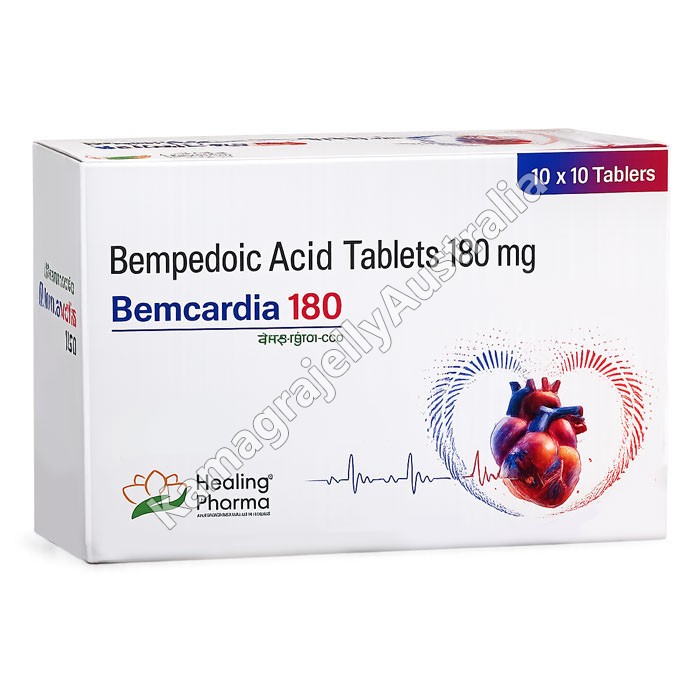 Bemcardia 180 mg Tablet (Bempedoic acid)