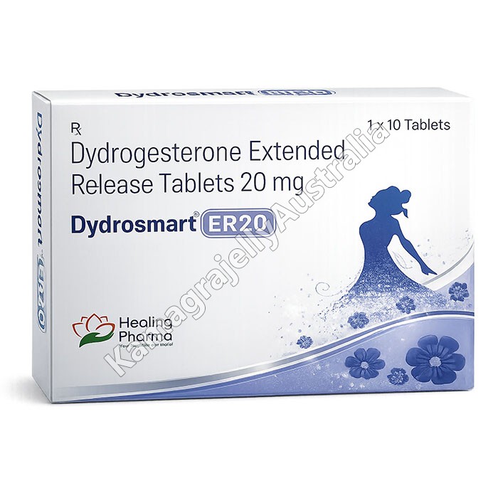Dydrosmart ER 20 mg Tablet (Dydrogesterone)
