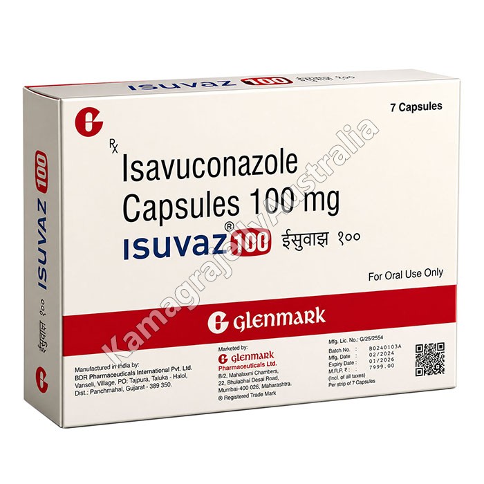 Isuvaz 100 mg Capsule (Isavuconazole)
