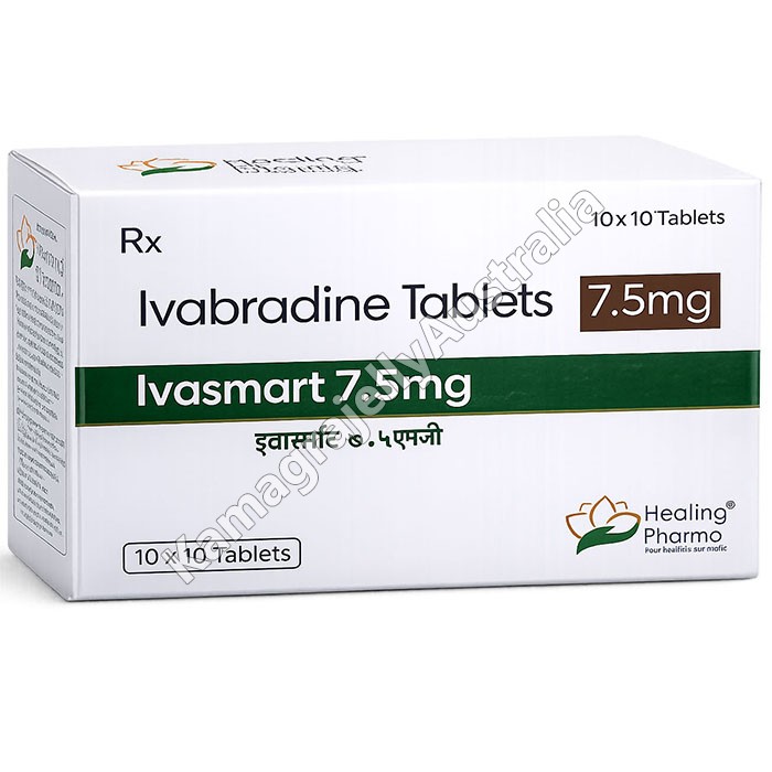 Ivasmart 7.5 mg Tablet (Ivabradine)