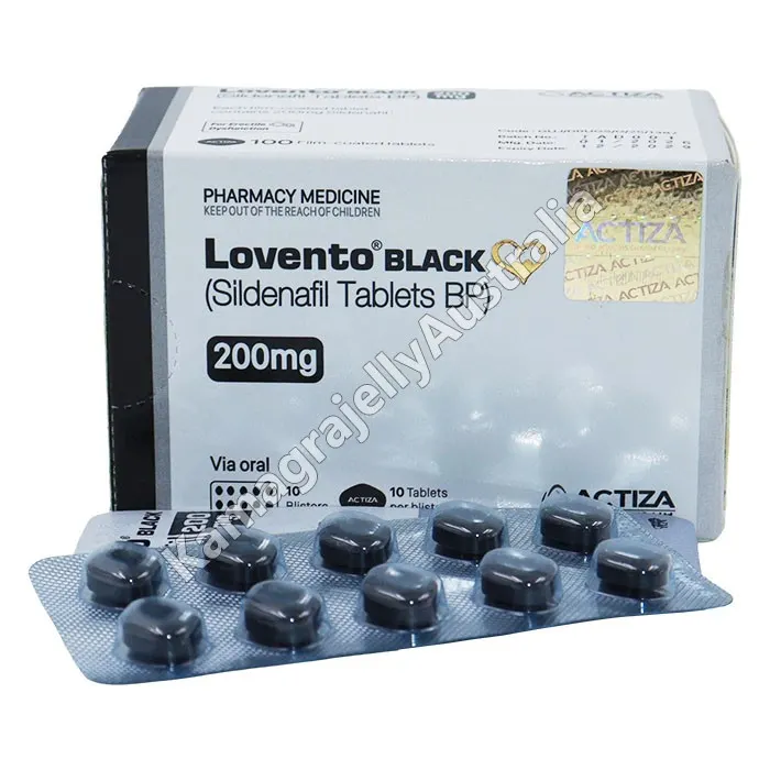 Lovento Black 200Mg 5