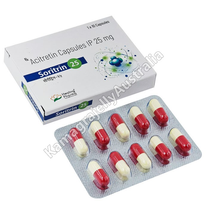 Soritrin 25 mg Capsule (Acitretin)