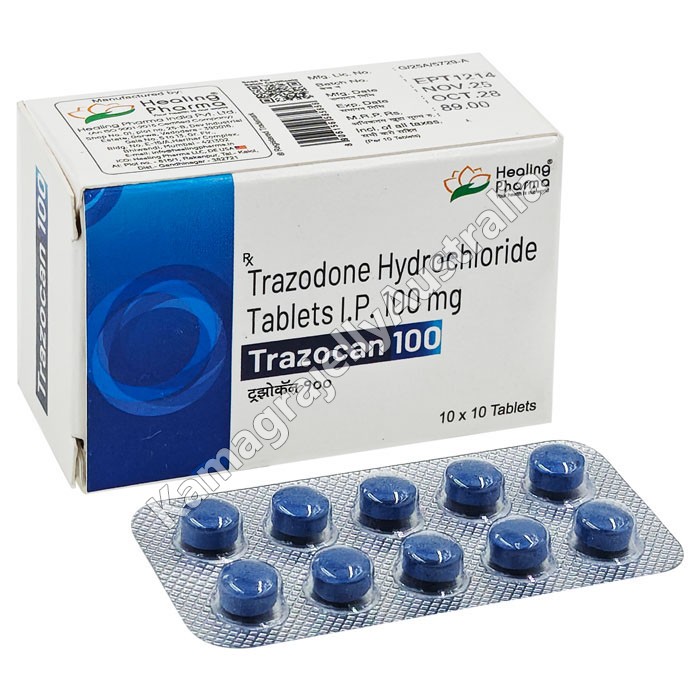 Trazocan 100 mg Tablet (Trazodone)