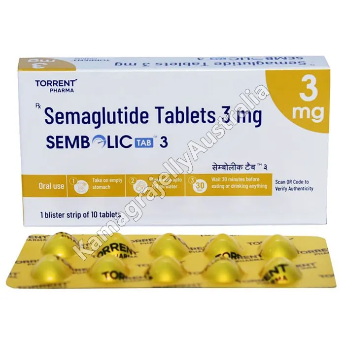 Sembolic 3 mg Tablet (Semaglutide)