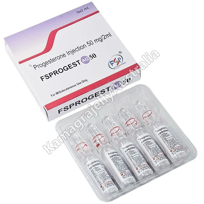 Progesterone 50 mg Injection (Fsprogest)
