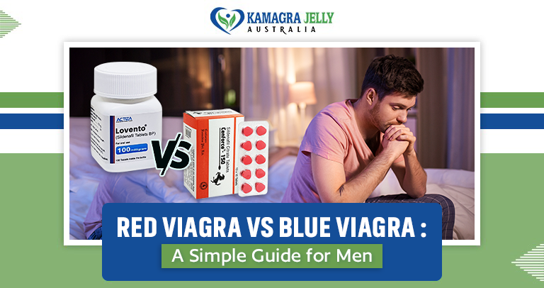 Red Viagra vs Blue Viagra A Simple Guide for Men